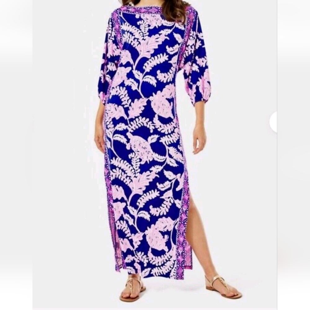 🦄  HTF Lilly Pulitzer Silva Maxi Dress 16